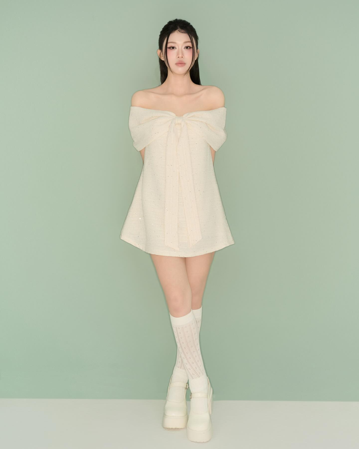 đầm linen thiết kế 