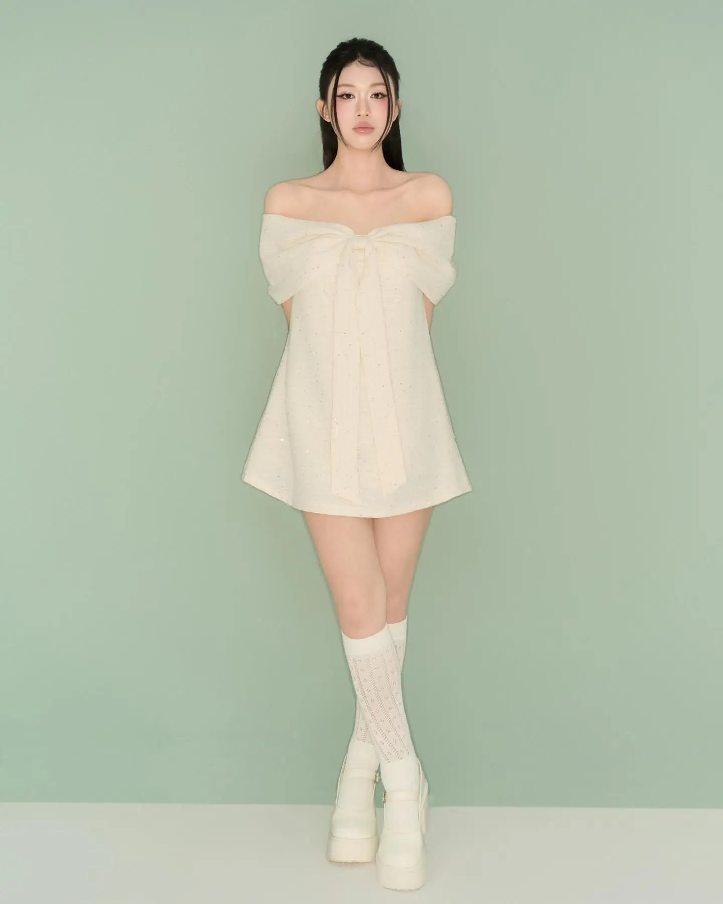 đầm linen thiết kế 